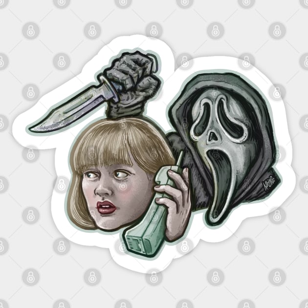 It's a Scream, Baby! Sticker by BradAlbright